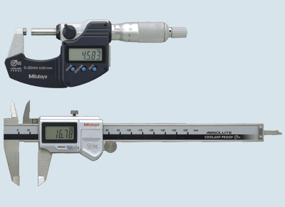 Top: IP65 Coolant Proof Micrometer 