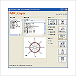 真円度測定機 ラウンドテスト用簡易通信プログラム