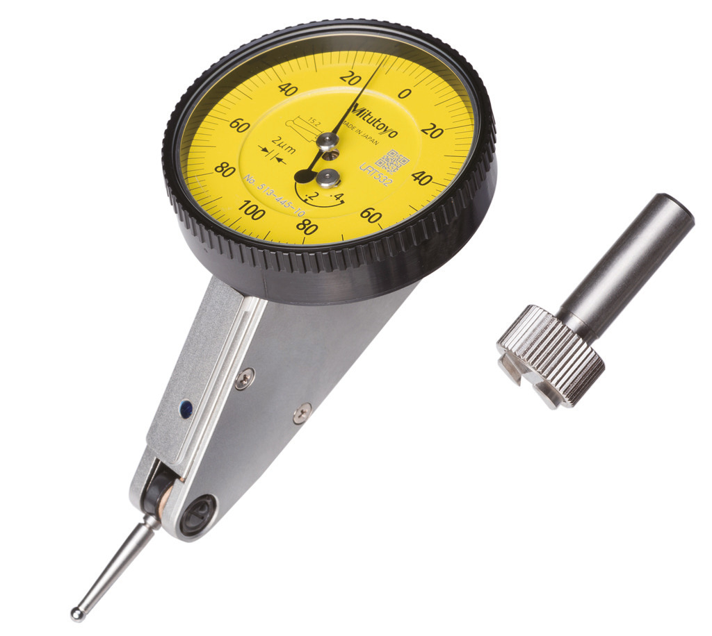 テストインジケータ 傾斜形(目量0.002 mm・測定範囲0.4 mm) TI