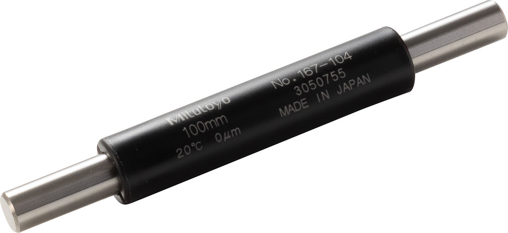 ミツトヨ (Mitutoyo) マイクロメータ基準棒 MB-575 (167-123) ミツトヨ マイクロメータ基準棒 MBー25 ネジ55° 167ー272 1個（直送品