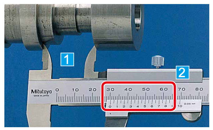 ノギスの正しい使い方と注意点　内側測定