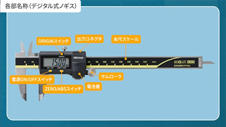 ノギスの基本的