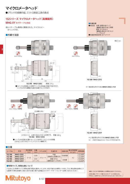 偉大な 株式会社ミツトヨ マイクロメータヘッド取付金具 No.303561 A-3