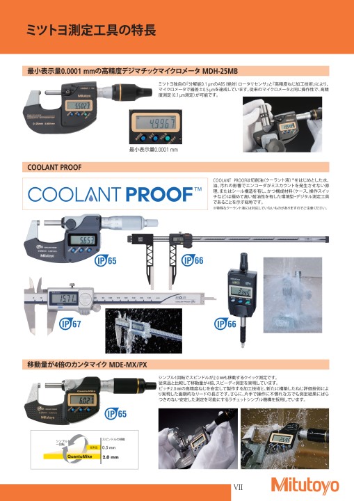 ミツトヨ精密測定機器・総合カタログNo.13-52版