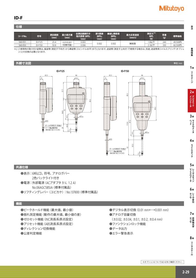 センサ・装置組込ユニット総合カタログ